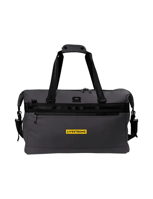 OGIO Very Dark Grey Commuter Duffel w/LIVESTRONG Logo