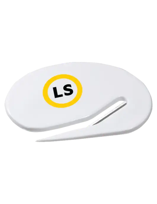 Oval Letter Opener w/LS Circle Logo