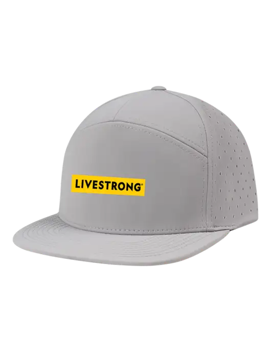 Richardson Light Grey Cannon Cap w/LIVESTRONG Logo