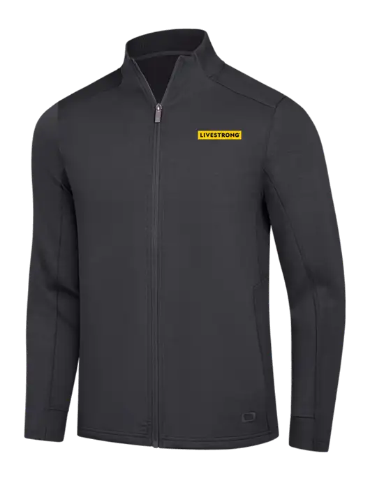 OGIO Dark Grey Transcend Full-Zip w/LIVESTRONG Logo