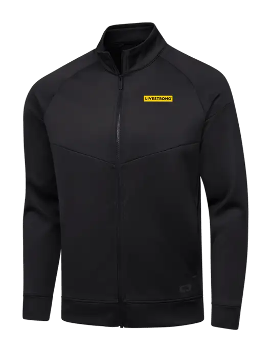 OGIO Black Endurance Modern Performance Full-Zip w/LIVESTRONG Logo