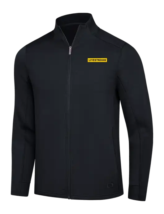 OGIO Black Transcend Full-Zip w/LIVESTRONG Logo