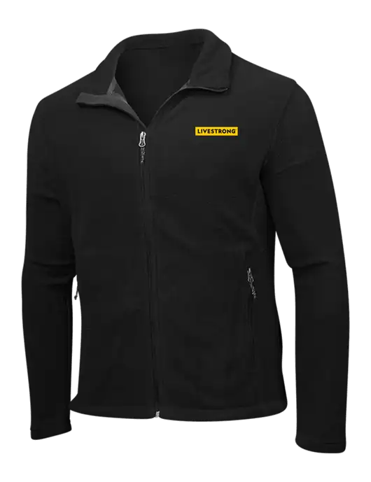 Black Fleece Jacket w/LIVESTRONG Logo