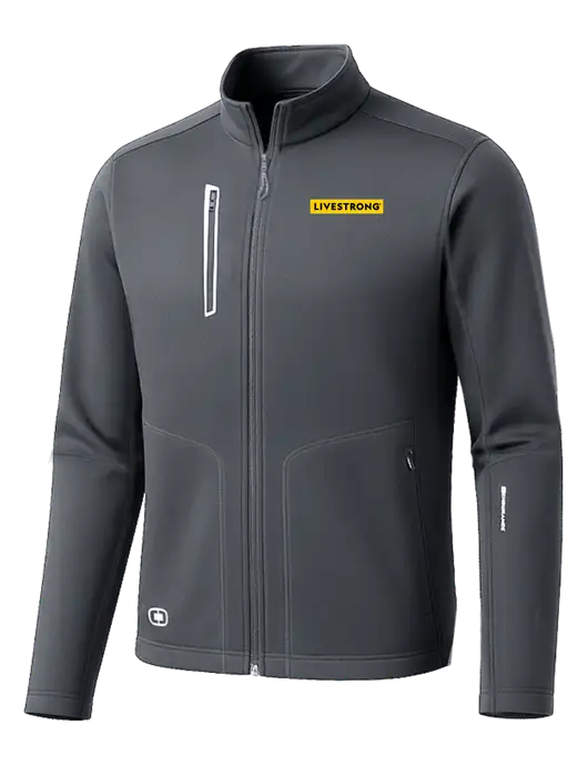 OGIO Dark Grey Endurance Fulcrum Full-Zip w/LIVESTRONG Logo