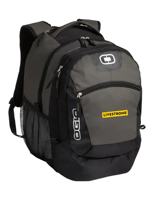 OGIO Grey Rogue Pack
 w/LIVESTRONG Logo