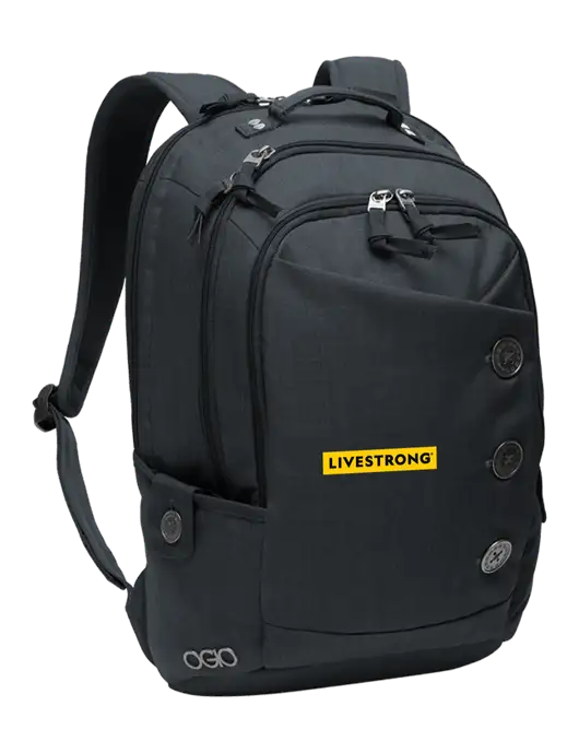 OGIO Storm Grey Ladies Melrose Pack w/LIVESTRONG Logo